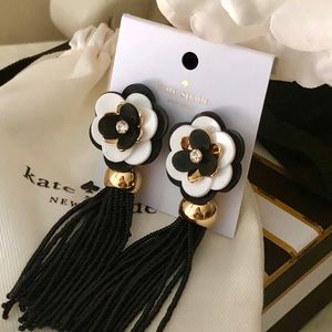 🎀Kate Spade ♠️ Rosy Posies Tassel Earrings